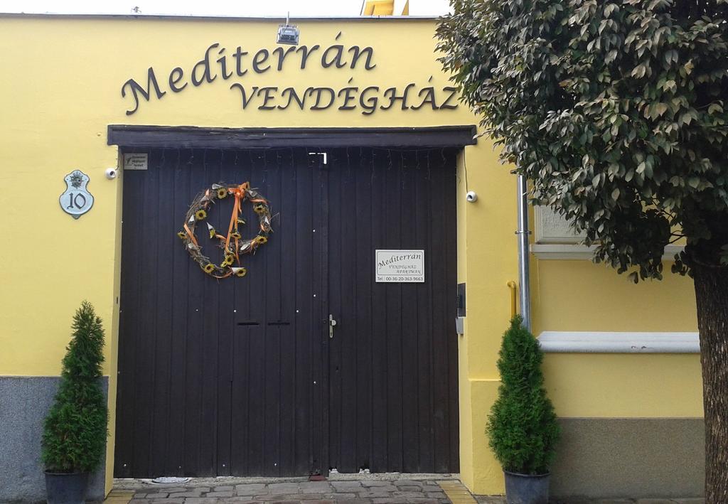 Hotel Mediterran Vendeghaz Kecskemét Exterior foto